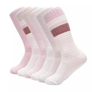 NWT Lucky Brand Women Super Soft Boot Sock 6 Pack Multicolor Sz 5-10 $60 11HL247